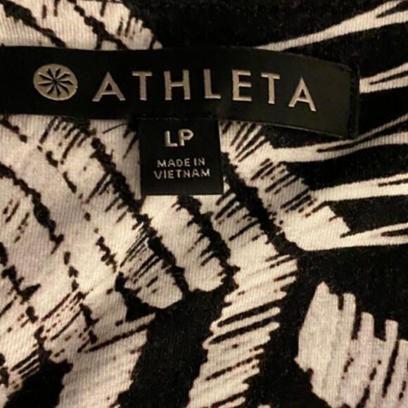 Athleta Santorini High Neck Zuma Print Sleeveless Dress LP - Picture 2 of 6